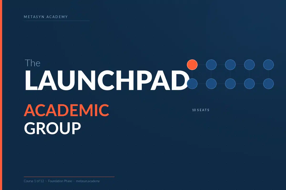 The Launchpad: Foundations of Systematic Review & Meta-Analysis Protocol Design - Academic / Research Group